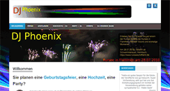 Desktop Screenshot of dj-phoenix.info