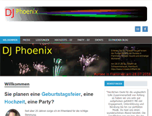 Tablet Screenshot of dj-phoenix.info